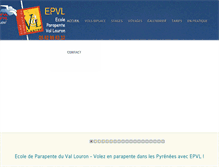 Tablet Screenshot of epvl.fr